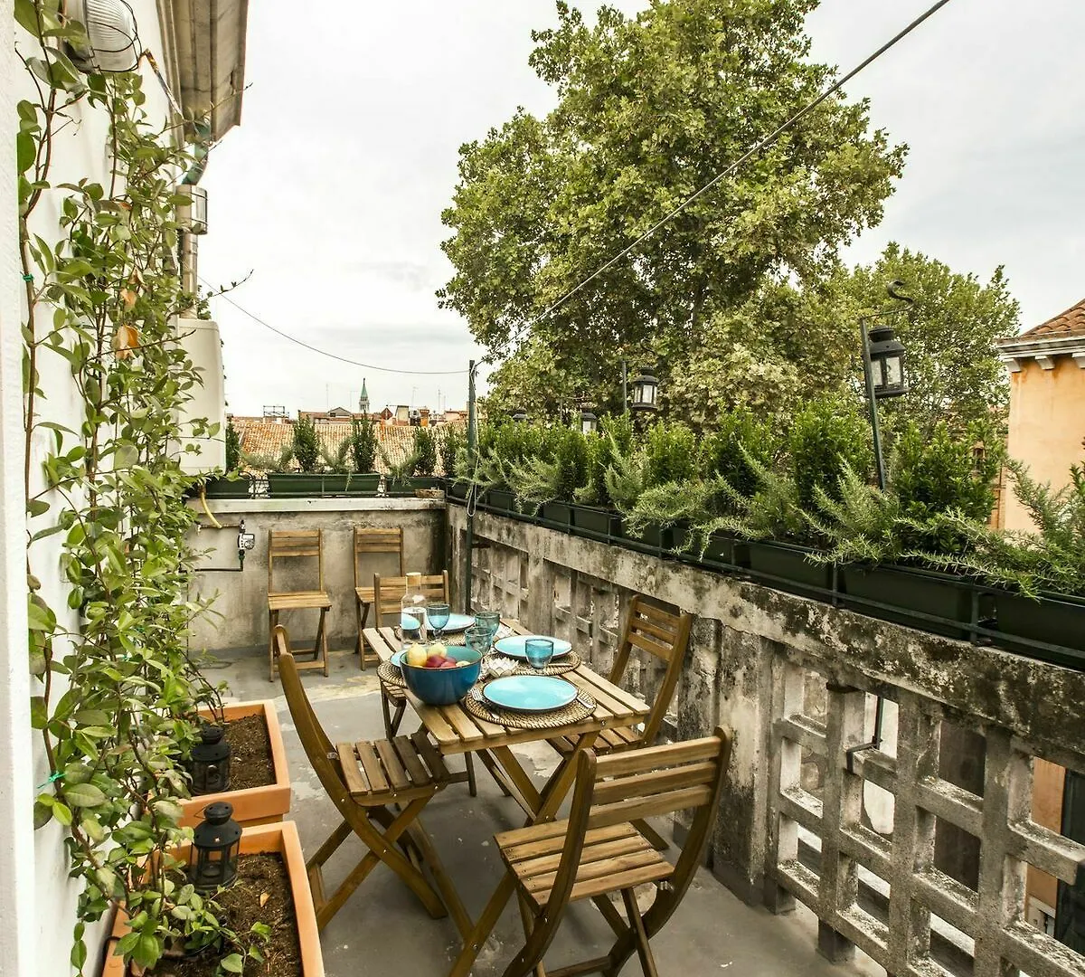 Greci Design Terrace Apartment Venice Italy